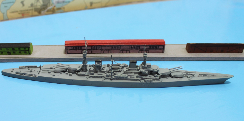 Schlachtschiff "United States" (1 St.) USA 1920 Delphin D 65